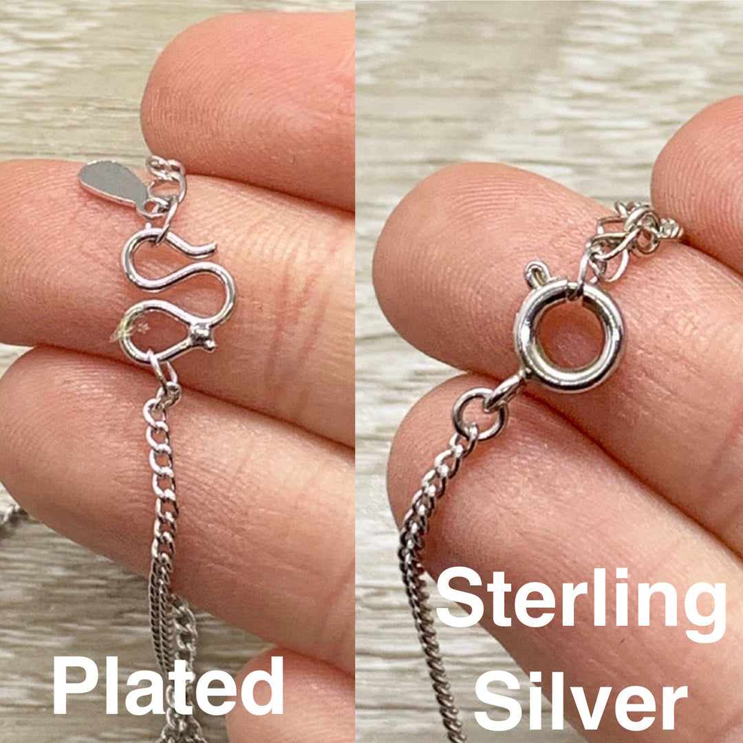 Amazing Coworker, Interlocking Circles Necklace with Card, Gift Box, Rose Gold, Silver