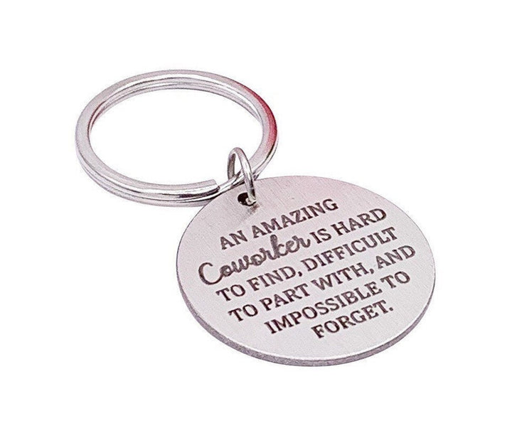 Porte-clés pour collègue, cadeau pour un collègue, cadeau de départ à la retraite, cadeau de promotion, cadeau de déménagement, cadeau pour un employé