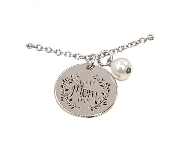 Collier « Meilleure maman du monde », cadeau pour nouvelle maman, bijou de maternité, collier pour maman, cadeau sentimental pour maman, cadeau de naissance pour elle