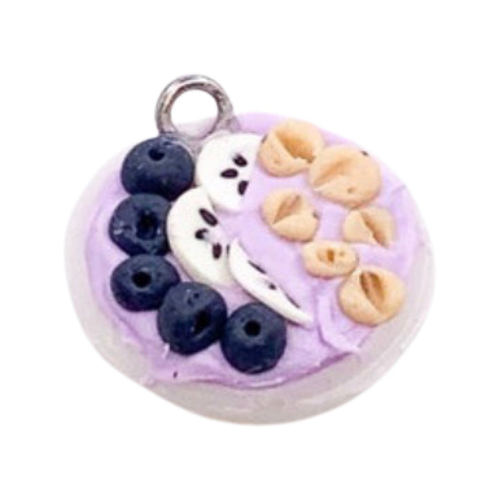 Porte-clés bol de smoothie, cadeau fitness, la lenteur est préférable, mode de vie sain, breloque haltère, cadeau de motivation pour le sport, coach personnel