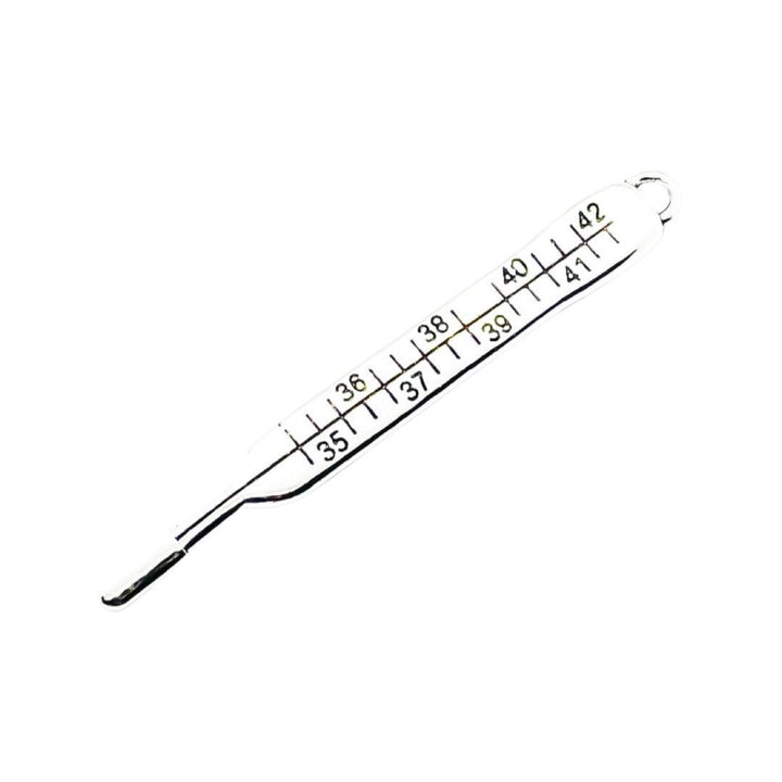 1 grande breloque thermomètre, breloques individuelles, breloques médicales, breloque infirmière, breloques médecin, breloques de température, apprêts, création de bijoux