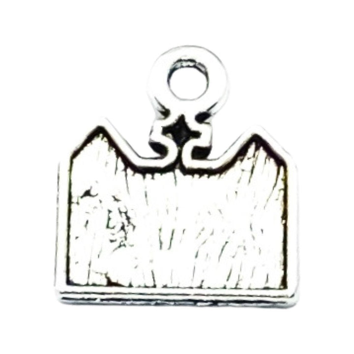 1 Breloque Hôpital, Breloques individuelles, Breloques Médicales, Breloque Infirmière, Breloques Médecin, Cadeau pour Personnel Hospitalier, Breloques Bâtiment, Apprêts de Bijoux