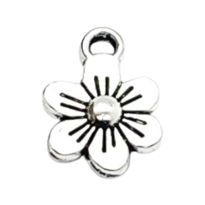 1 breloque petite fleur, breloques de jardinage, cadeau pour jardinier, breloques de jardin, breloques florales, breloque paysage, breloques d'arrière-cour, breloques printanières