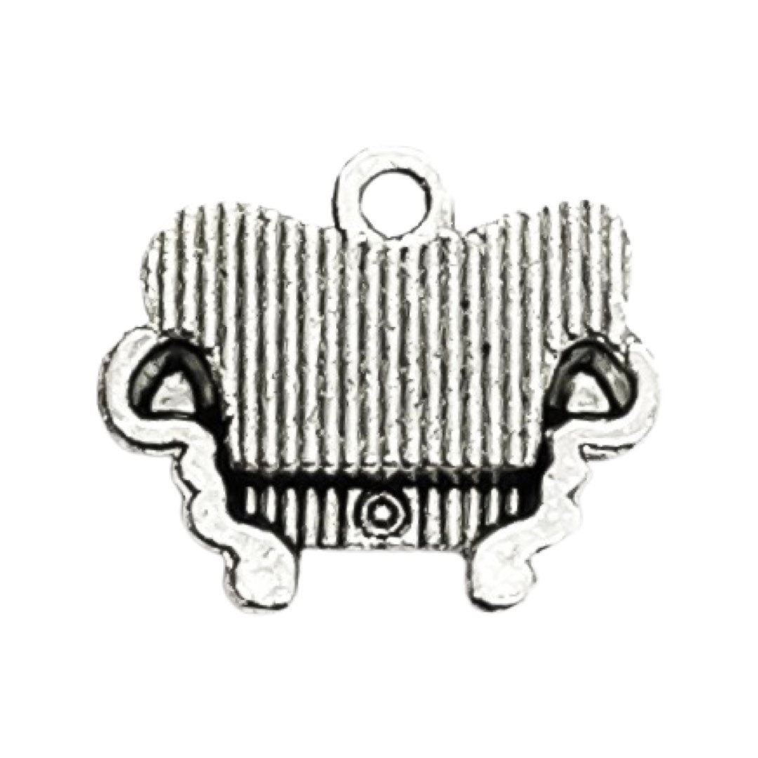 1 Petit canapé avec coussins - Breloque, Meubles, Breloques pour filles, Breloque, Mini canapé - Breloque pour ados, Breloques pour la maison, Breloque pour décoratrice d'intérieur