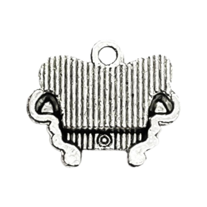 1 Petit canapé avec coussins - Breloque, Meubles, Breloques pour filles, Breloque, Mini canapé - Breloque pour ados, Breloques pour la maison, Breloque pour décoratrice d'intérieur