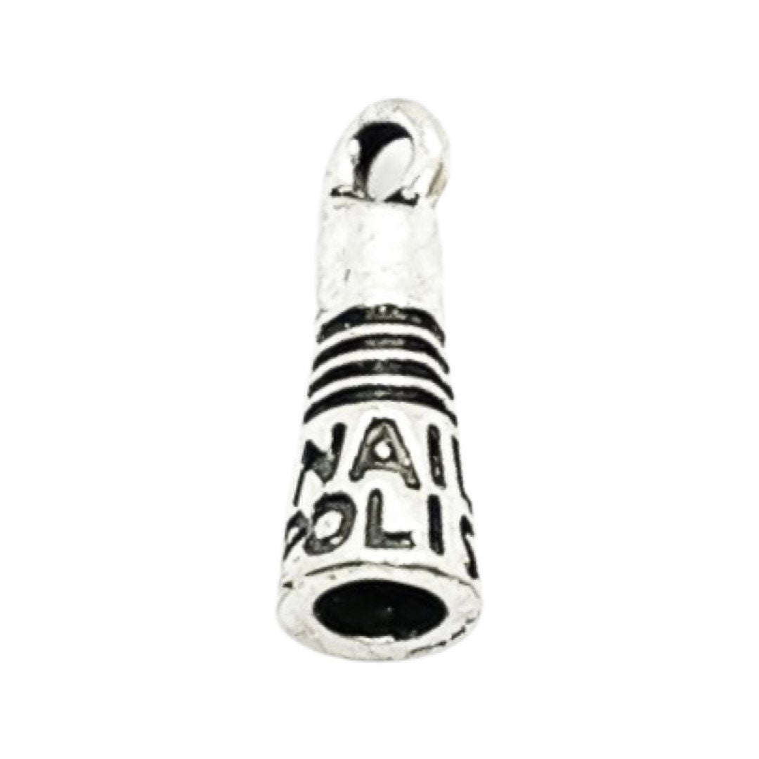 1 Breloque Vernis à Ongles, Breloques Esthéticienne, Breloque Personnalisée, Breloque Maquillage, Breloque Girlie, Breloque Adolescente, Breloque Manucure, Breloques Beauté