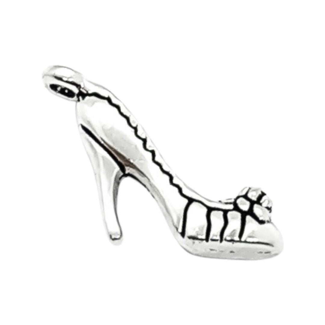 Breloque petit talon, Breloque talon haut, Breloque pour vêtements, Breloques pour filles, Breloque, Cadeau pour acheteuse, Breloque pour adolescente, Accro au shopping, Breloque pour chaussures