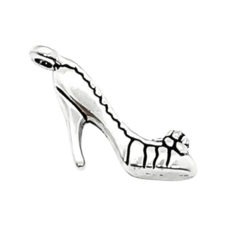 Breloque petit talon, Breloque talon haut, Breloque pour vêtements, Breloques pour filles, Breloque, Cadeau pour acheteuse, Breloque pour adolescente, Accro au shopping, Breloque pour chaussures