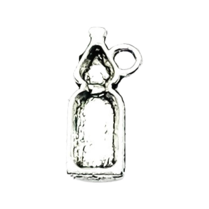Breloque biberon argentée (1 pièce), breloques individuelles, breloques bébé, breloques grossesse, breloques chambre d'enfant, breloques baby shower, breloque maman, loisirs créatifs