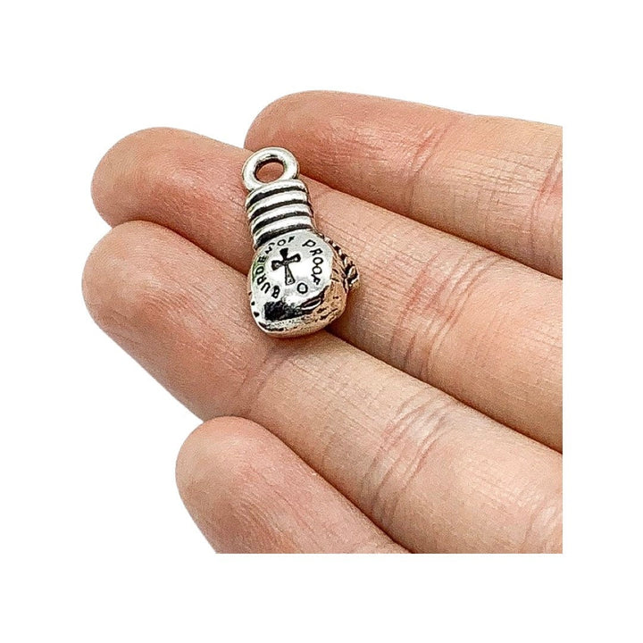 Boxing Charms Bundle, Charm Lot, Bulk, Boxing Gloves Charm, Boxing Bag Charm, Kickboxing Charm, Jewelry Findings, DIY, Stocking Stuffer