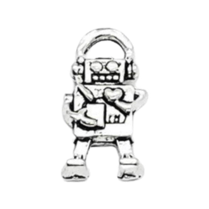 1 Breloque Petit Robot, Breloques Petit Garçon, Breloques Jouets, Breloques Électroniques, Bricolage, Breloques Mignonnes, Pendentifs Enfants