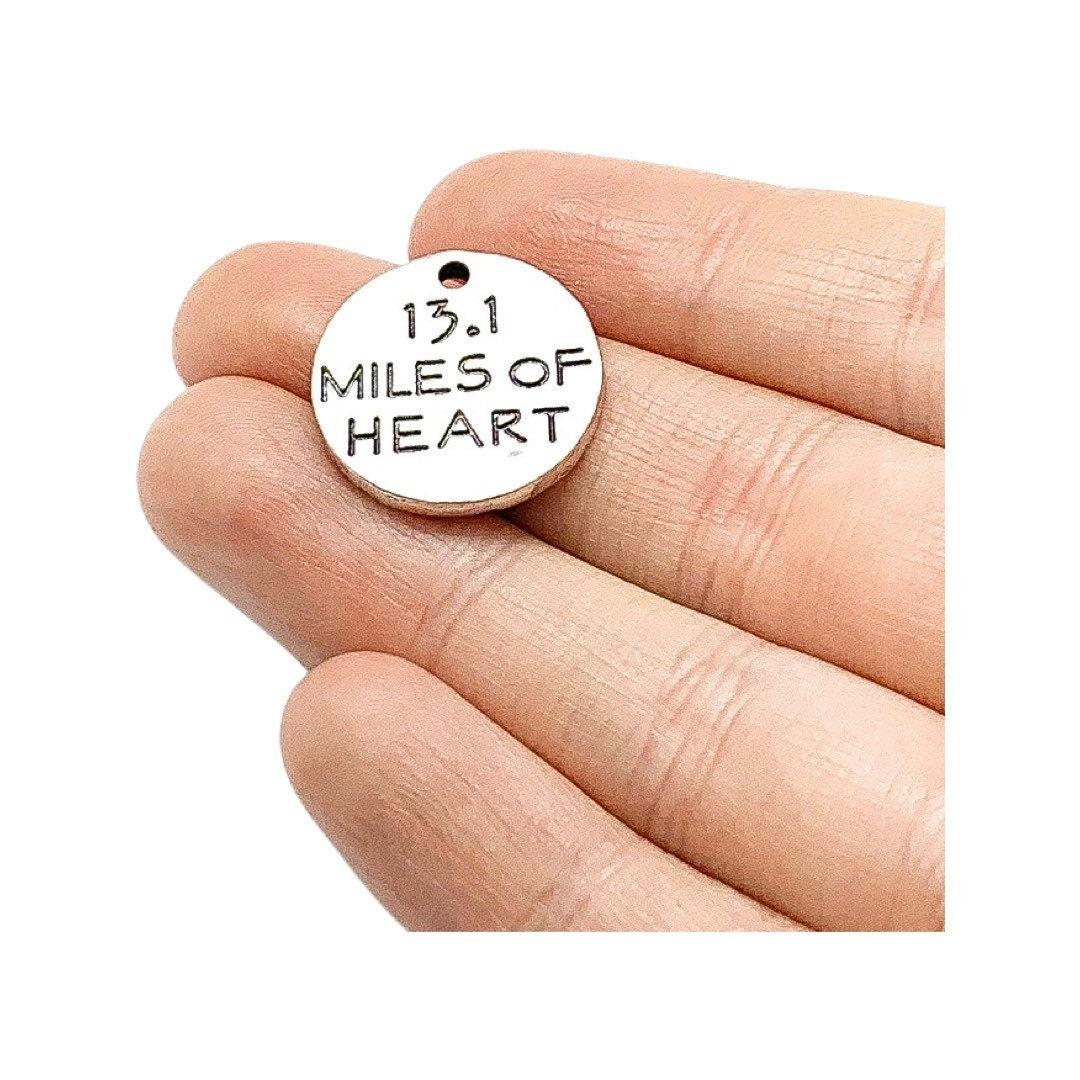 Running Charms, Running Shoe, Gift for Runner, Fitness Charms, 5K, 10K, Marathon, Born to Run, Running Girl, Gift for Her, Race, Christmas