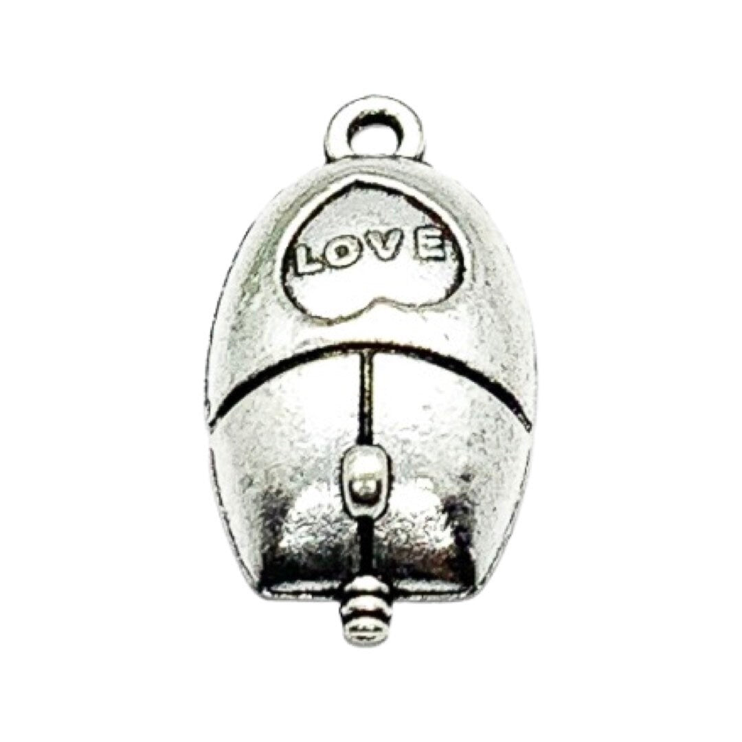 1 Mini Breloque Souris, Breloque Souris d'Ordinateur Mini, Breloques Geek, Breloques Technologie, Breloques Ordinateur, Apprêts pour Bijoux, Bijoux à Faire Soi-même