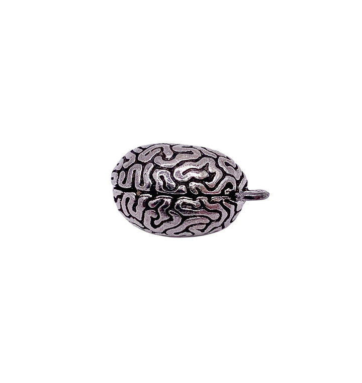 1 grande breloque cerveau, breloques individuelles, breloques anatomie, breloques biologie, breloque infirmière, breloques médecin, breloques anatomiques, apprêts pour bijoux