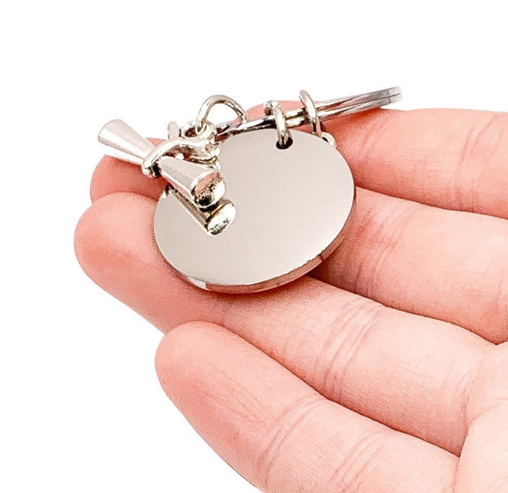 Graduation Keychain, She Believed She Could Quote, Personalized Grad Gift for Her, New Beginning Gift, College Graduate 2026 Gift