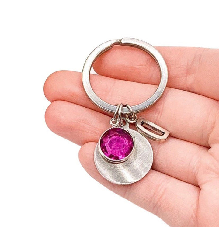 Porte-clés « Que des bonnes ondes », Porte-clés positif, Cadeau inspirant, Cadeau pour une amie maman, Cadeau pour une sœur de cœur, Petit cadeau mignon pour elle