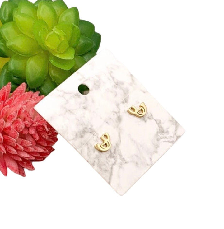 Tiny Stethoscope Stud Earrings, Love Nursing Gift, Medical Student Gift, Nursing Student Gift, Nurse Jewelry, Nurse Graduation Gift