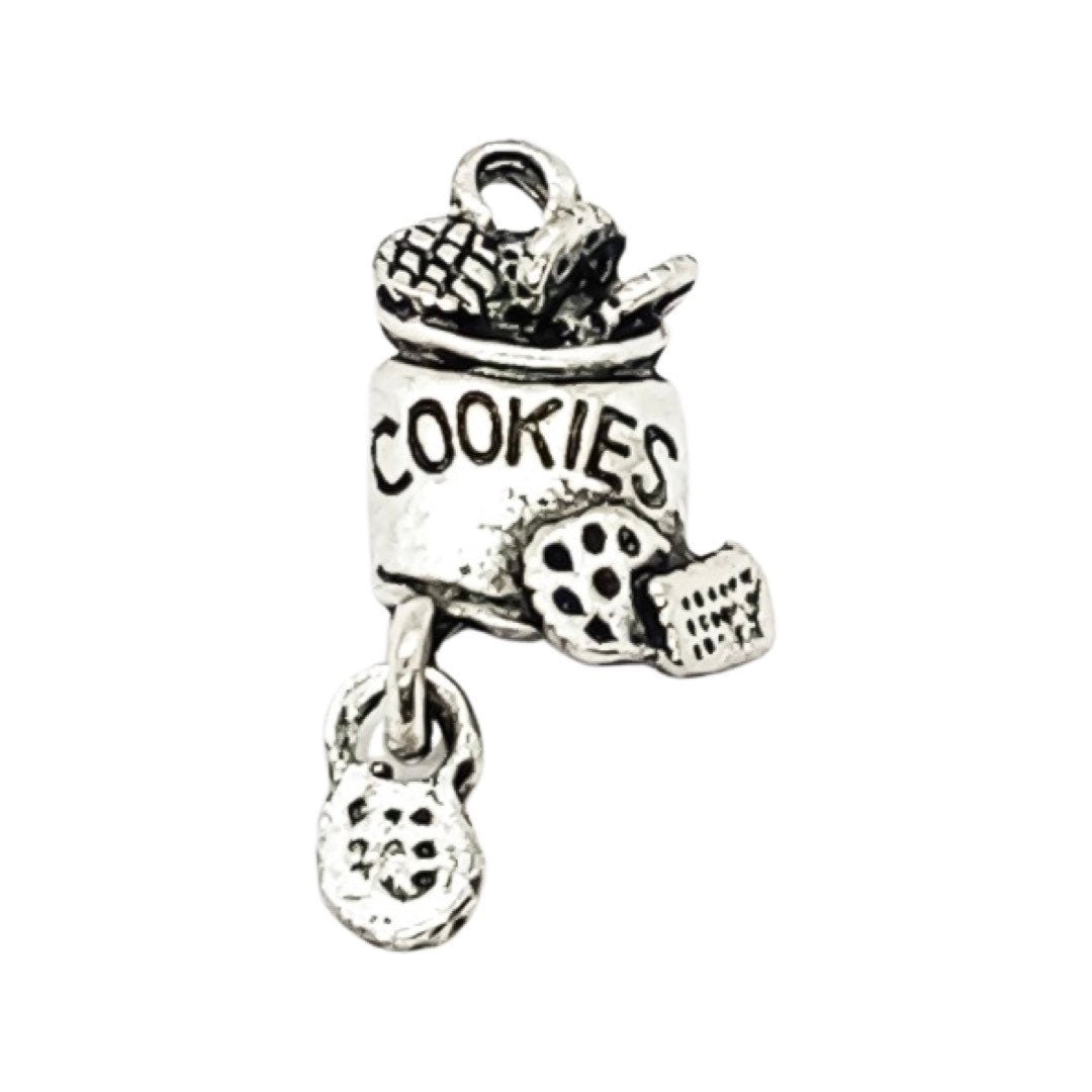 1 breloque pour bocal à biscuits, breloques individuelles, breloques pour la cuisine, breloques pour la pâtisserie, breloques pour pâtissiers, breloques pour la cuisine, breloques pour la boulangerie, breloques pour biscuits, cadeau à faire soi-même