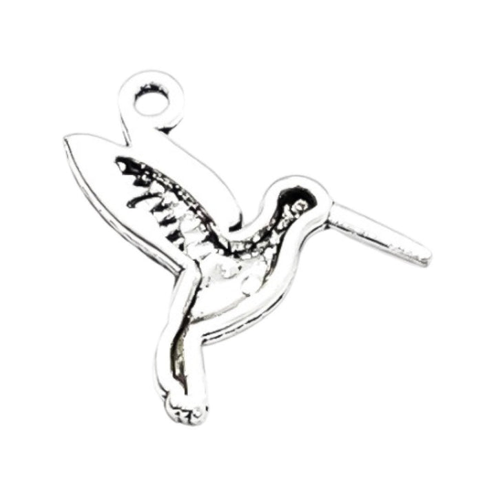 1 breloque colibri miniature, breloques de jardinage, cadeau pour jardinier, breloques pour jardin, breloque oiseau, breloque animal, breloques pour jardin