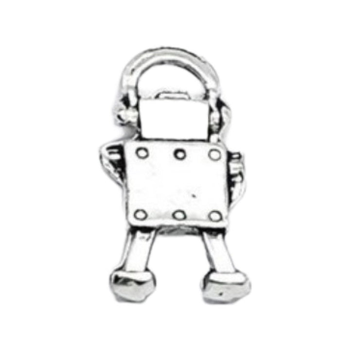 1 Breloque Petit Robot, Breloques Petit Garçon, Breloques Jouets, Breloques Électroniques, Bricolage, Breloques Mignonnes, Pendentifs Enfants