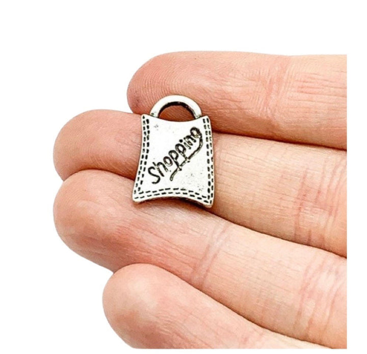 1 petit porte-clés sac de courses, porte-clés pour filles, porte-clés individuel, cadeau pour acheteuse, porte-clés girly, porte-clés pour adolescente, accro du shopping, porte-clés shopping