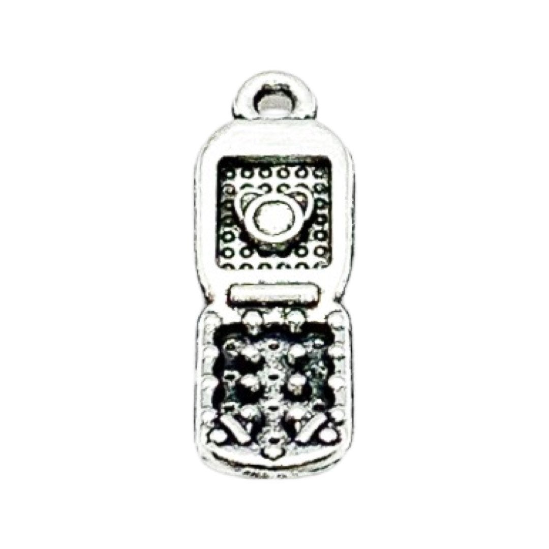 Lot de breloques technologiques ultimes, grand assortiment, en vrac, breloques pour femmes, breloques ordinateur, mini-ordinateur portable, mini-téléphone portable, apprêts pour bijoux