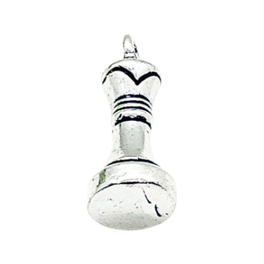 Breloque Pièce d'Échecs (1 pièce), Breloques Jeux de Société, Breloques à l'Unique, Cadeau pour Joueur d'Échecs, Breloques Jeu d'Échecs, Breloques Jeux, Apprêts pour Bijoux