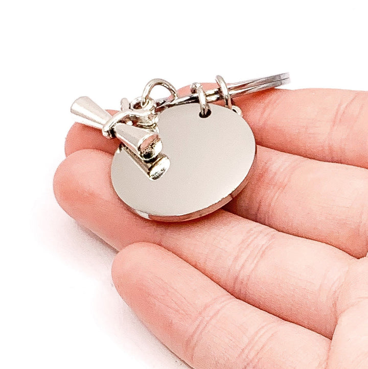 Graduation Keychain, She Believed She Could Quote, Personalized Grad Gift for Her, New Beginning Gift, College Graduate 2026 Gift