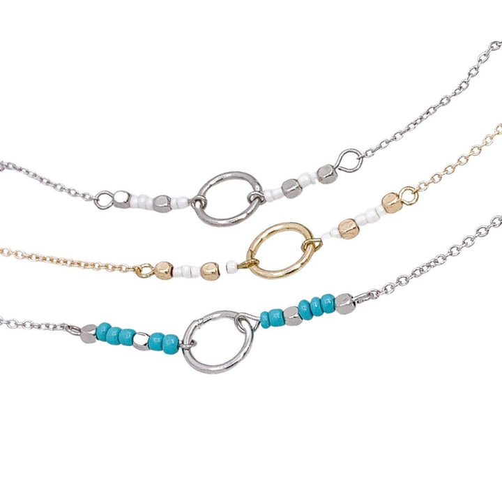 Bracelet à maillons ronds, bijou inspirant, cadeau réconfortant, bracelet femme, cadeau symbolique