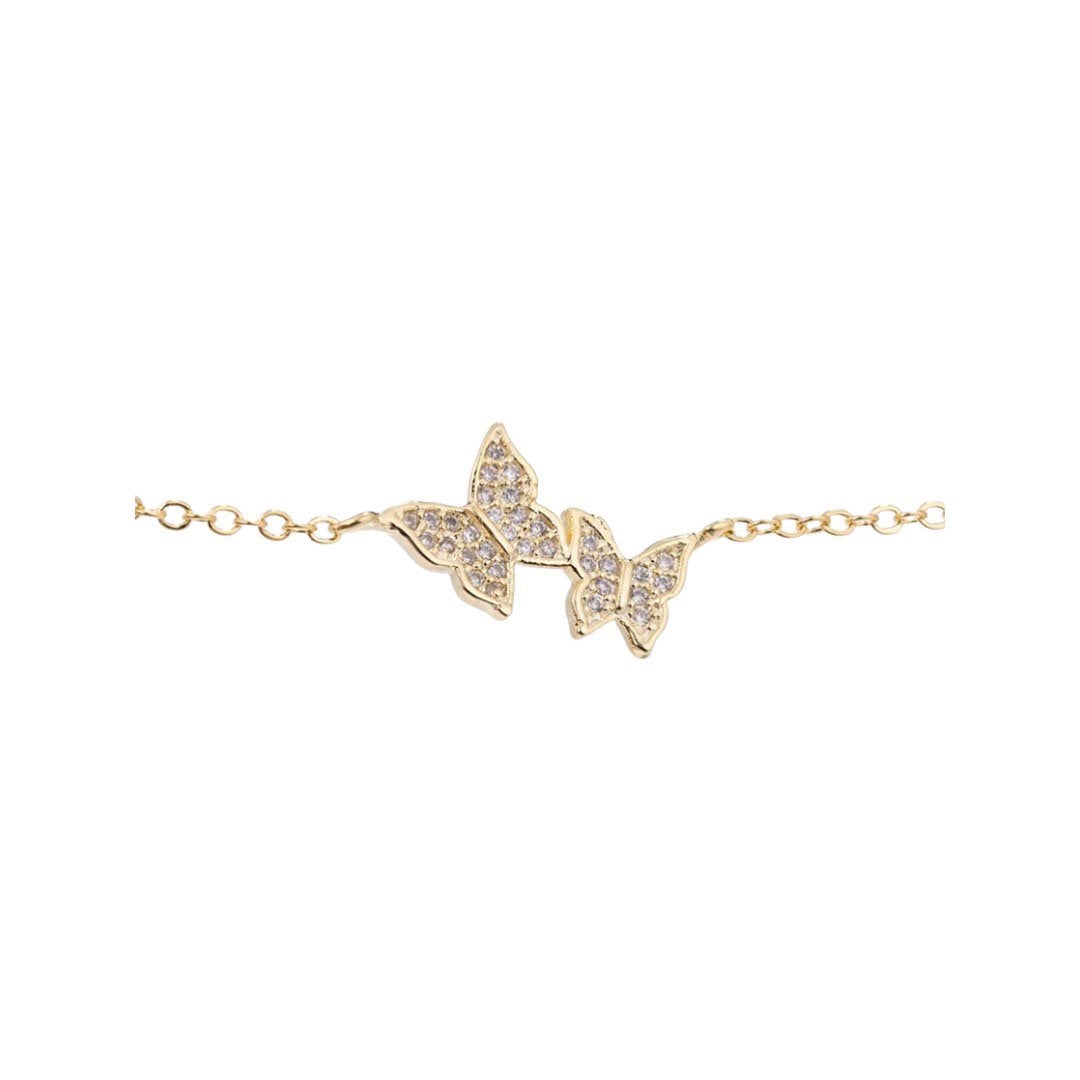 Strength Quote Gift, Butterfly Chain Bracelet, Affirmation Jewelry, Inspirational Gift, Cheer Up Gift, Women’s Bracelets, Meaningful Gift