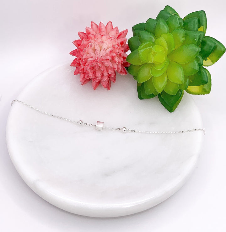 Bijou de remerciement, Bracelet petit cube, Cadeau d'une sœur, Carte « Comme une mère pour moi », Cadeau pour une belle-mère, Cadeau pour la fête des mères, Cadeau de gratitude