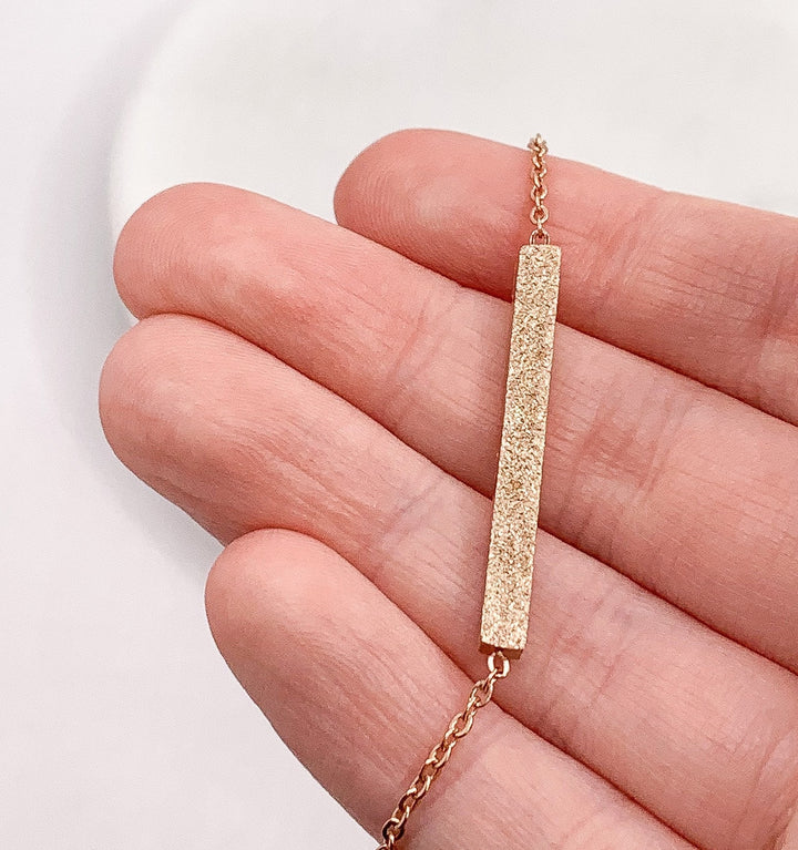Bracelet minimaliste à barre, cadeau pour meilleure amie, bracelet d'âme sœur, bracelet d'amitié, cadeau d'anniversaire pour meilleure amie