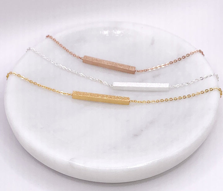 Bracelet minimaliste à barre, cadeau pour meilleure amie, bracelet d'âme sœur, bracelet d'amitié, cadeau d'anniversaire pour meilleure amie