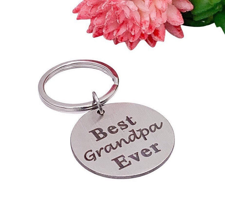 Cadeau idéal pour grand-père, porte-clés grand-père, cadeau de sa petite-fille, cadeau d'anniversaire pour grand-père, porte-clés Papi, Noël pour grand-père