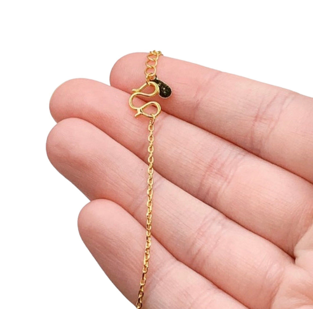 Teardrop Necklace, Sterling Silver Pendant, Water Drop Necklace, Minimalist Jewelry, Simple Layering Necklace, Everyday Jewelry for Women