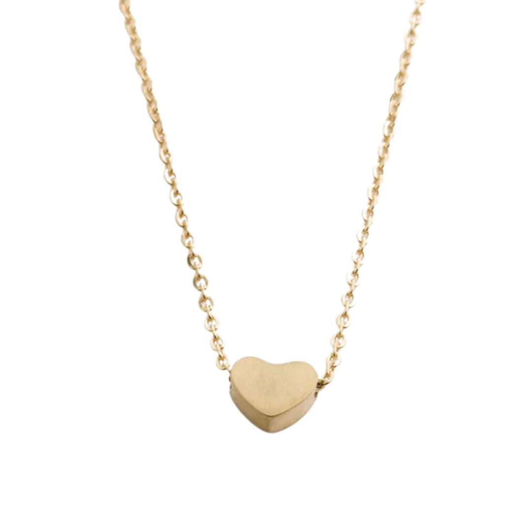 Carte avec citation sur l'amitié véritable, Collier petit cœur, Cadeau simple pour rappeler à son/sa meilleur(e) ami(e), Cadeau pour sa sœur, Je pense à toi