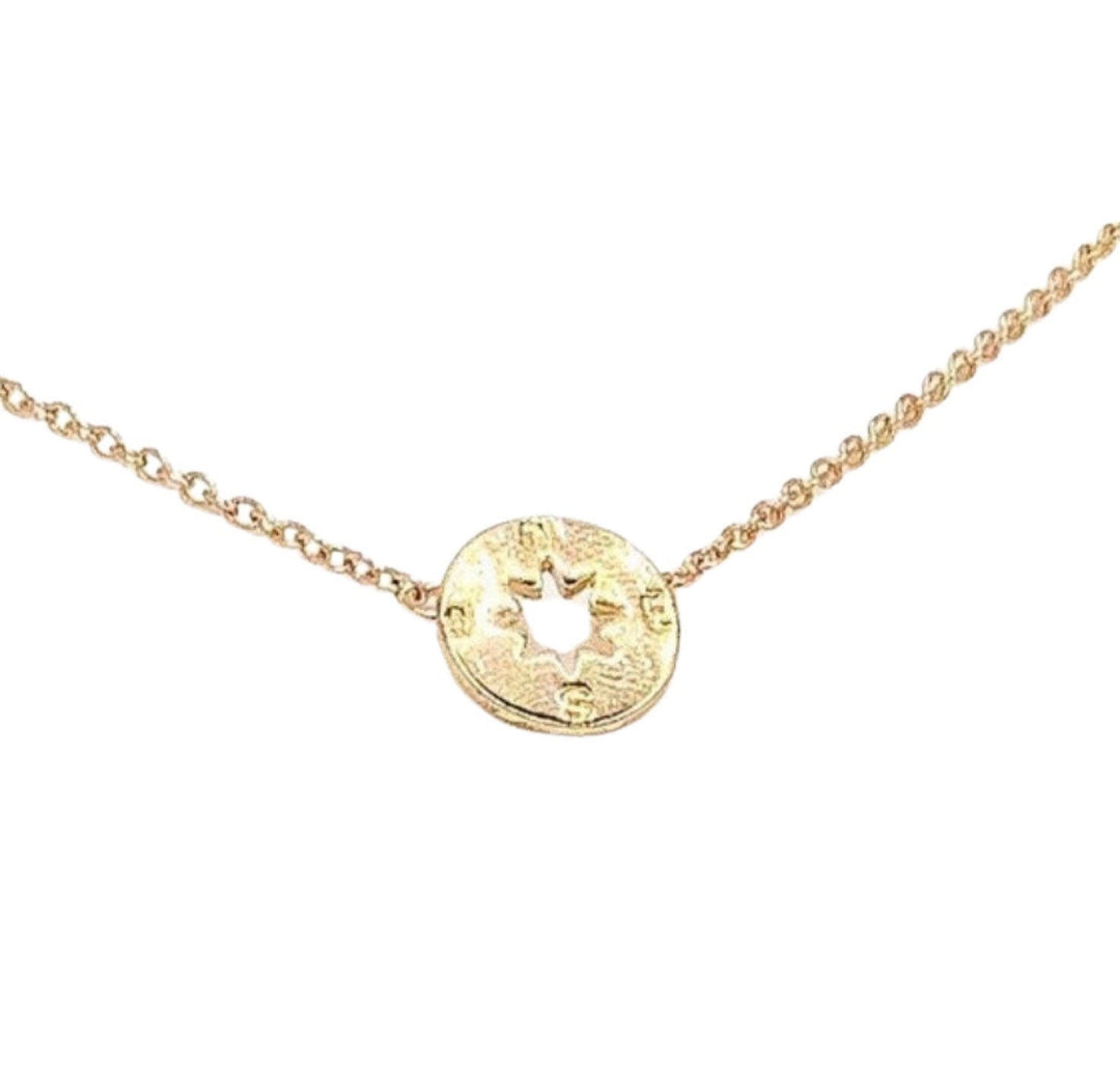 Carte « Profitez du prochain chapitre », Collier boussole délicat, Cadeau de fin d'études pour elle, Cadeau de promotion, Cadeau d'adieu, Cadeau de départ pour une fille