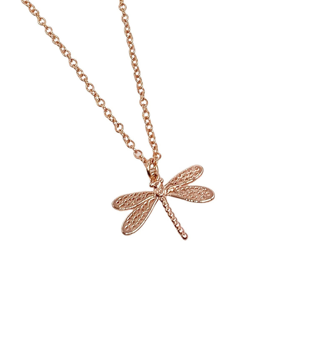 La vie ne devient pas plus facile, Citation de libellule, Collier Force, Cadeau pour une amie qui vous soutient, Bijou inspirant, Cadeau pour remonter le moral, Motivation