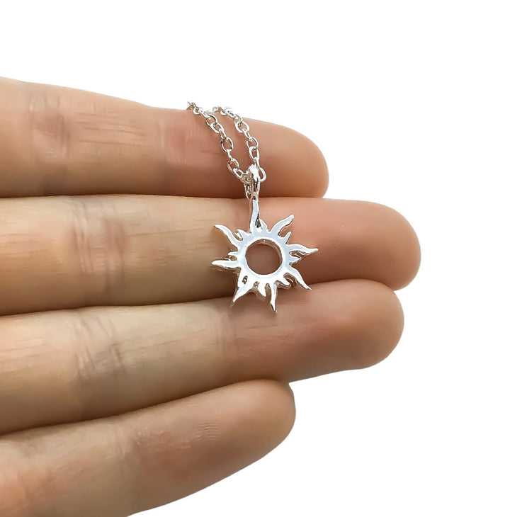 Collier « Tu es mon rayon de soleil », Collier soleil en or rose, Cadeau soleil minimaliste, Collier délicat, Cadeaux pour elle, Anniversaire, Cadeaux pour meilleures amies