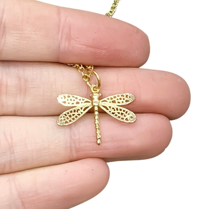 Graduation Card, Dainty Dragonfly Necklace, Personalized Grad Gift for Her, New Beginning Gift, High School Graduate 2026, Holiday Gift