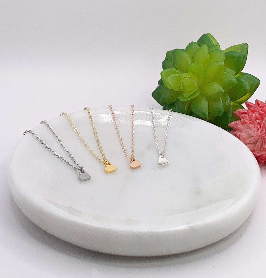 Tiny Heart Necklace, Sentimental Gift from Bump, New Mom Gift from Baby, Motherhood Gift, Mommy Necklace, Uplifting Gift, Mama To Be Gift