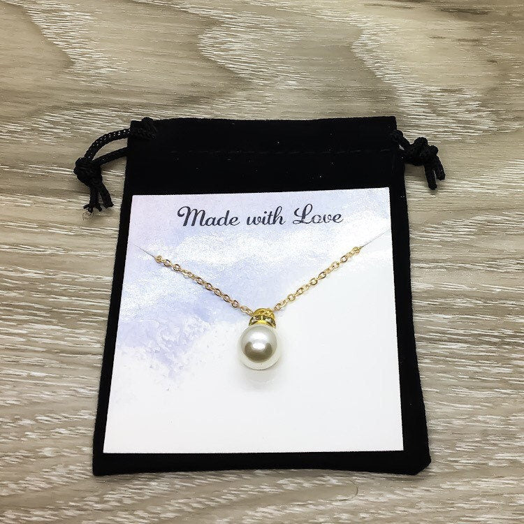 Collier Ampoule, Collier de Perles Délicat, Collier Minimaliste, Bijou Scientifique, Collier Fantaisiste, Cadeau pour Professeur, Cadeau Électricité