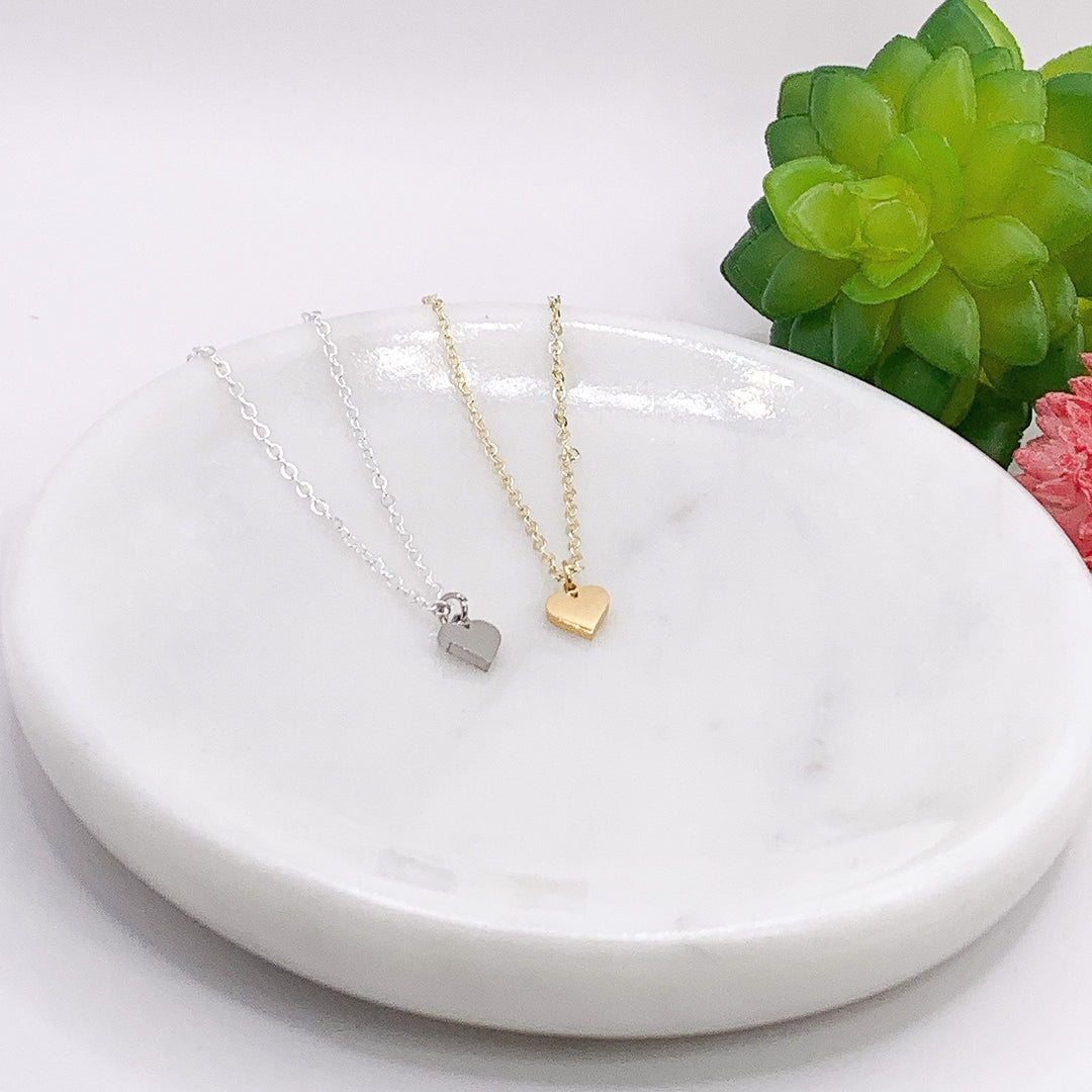 Pendentif petit cœur, « Tu es assez », cadeau inspirant, cadeau pour le bien-être mental, collier de force, cadeau simple et réconfortant, cadeau d'encouragement