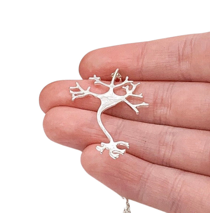 Votre seule limite, c'est votre esprit. Collier Neurone, Pendentif Cellule Nerveuse, Bijou Anatomie, Cadeau pour Scientifique, Collier Biologie, Cadeau pour Étudiant en Médecine