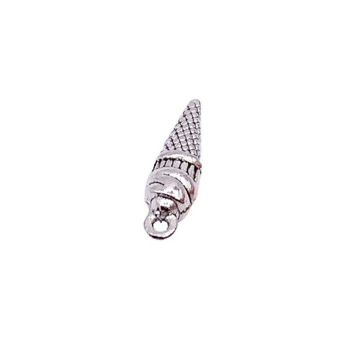 Breloque cornet de glace, Breloques individuelles sur le thème de la nourriture, Breloques glace, Breloques été, Breloques gourmandises, Breloques pour les amoureux des sucreries, Bijoux à faire soi-même