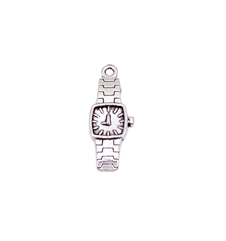 Breloque montre-bracelet, breloque horloge, breloques horaires, breloques individuelles, breloque horloge, apprêts pour bijoux à faire soi-même