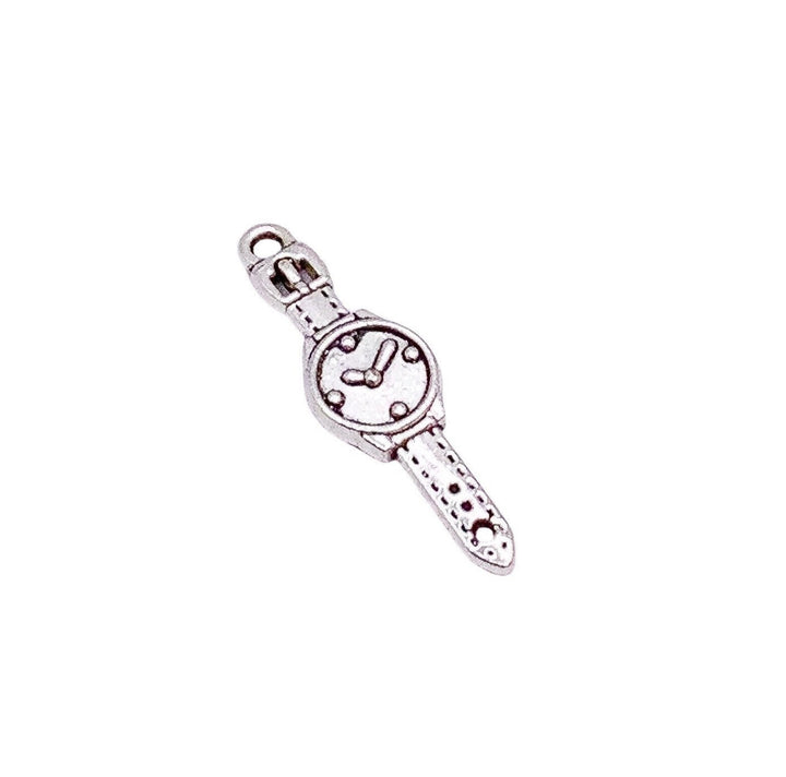 Breloque montre-bracelet, breloque horloge, breloques horaires, breloques individuelles, breloque horloge, apprêts pour bijoux à faire soi-même