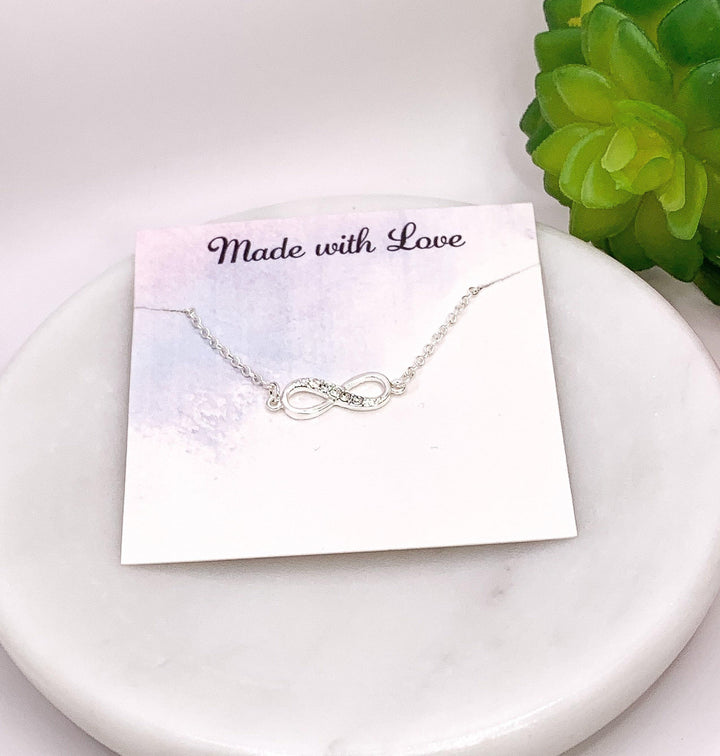 Bracelet infini, Bracelet chaîne symbole infini, Bijou éternité, Bracelet délicat, Cadeau symbolique, Bijou minimaliste