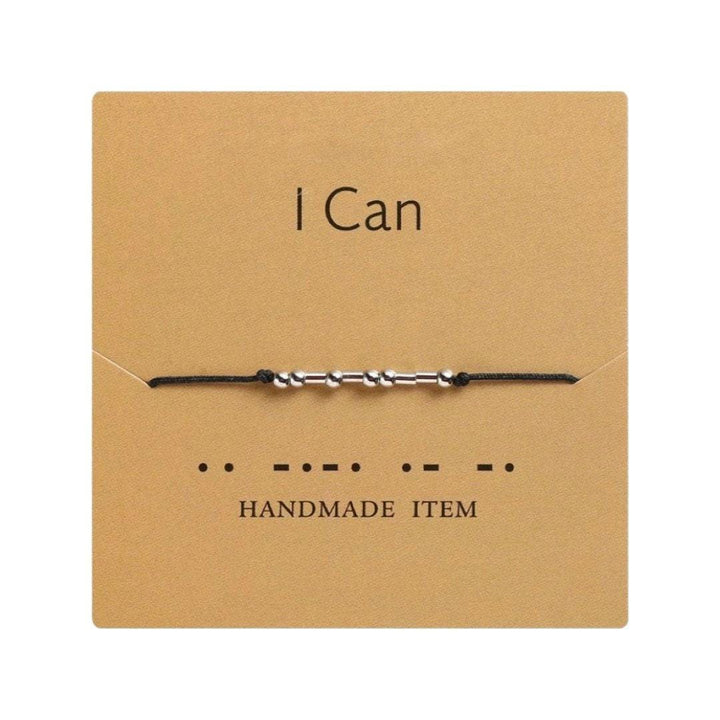 I Love You Morse Code Bracelet, Never Give Up Bracelet, Best Friend Bracelet, Friendship Bracelet, Female Friend Gift, Morse Code Jewelry