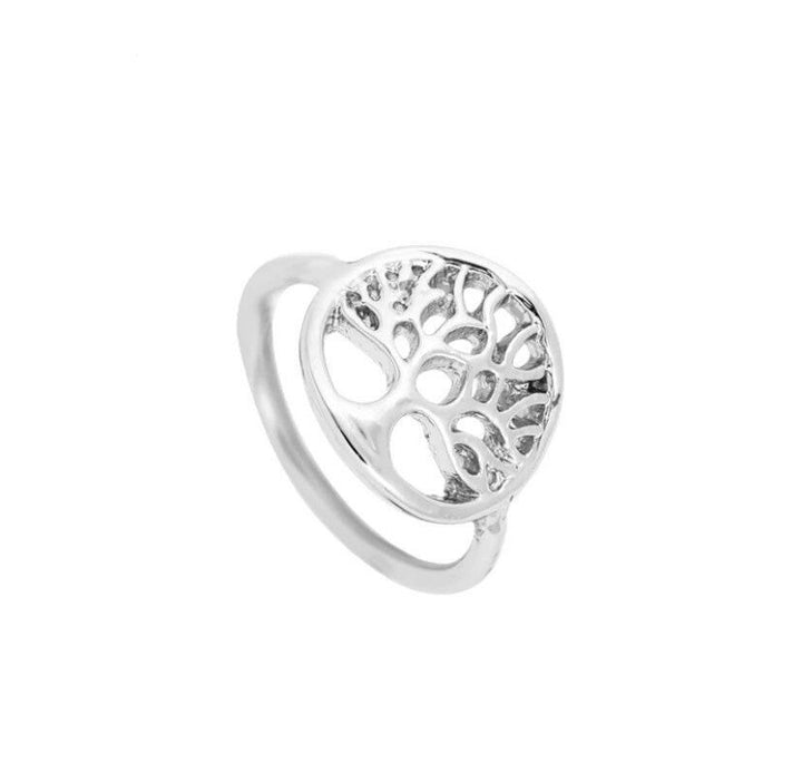 Bague Arbre Généalogique, Bague Celtique Branches d'Arbre, Cadeau pour Amoureux de la Nature, Bague Empilable, Bague de Promesse, Bague Remarquable, Bague Délicate, Bague Vie